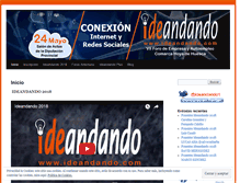 Tablet Screenshot of ideandando.com